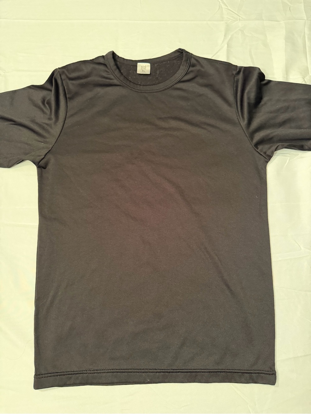 Women’s Black Muscle Tee — Lightweight Essential